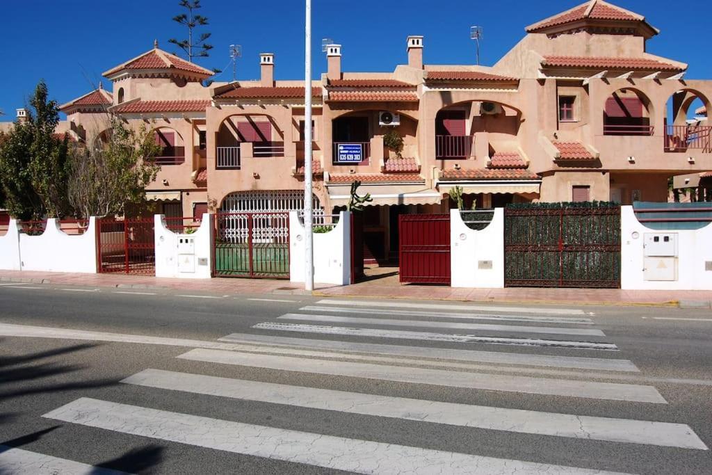 Precioso Duplex Con Piscina, En 1ª Linea De Playa Βίλα El Puerto de Mazarrón Εξωτερικό φωτογραφία