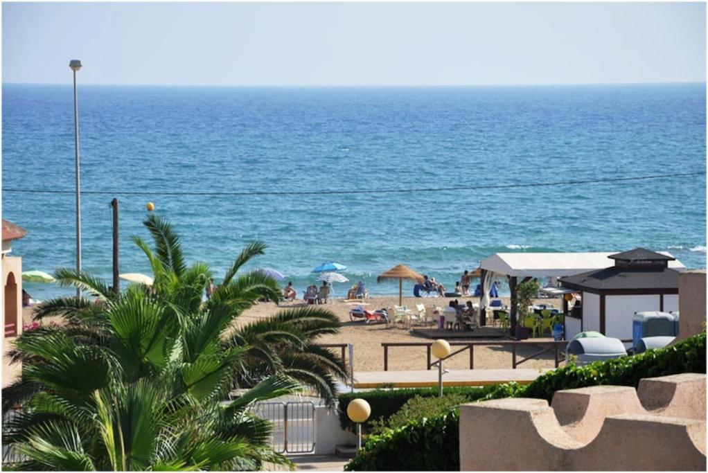 Precioso Duplex Con Piscina, En 1ª Linea De Playa Βίλα El Puerto de Mazarrón Εξωτερικό φωτογραφία