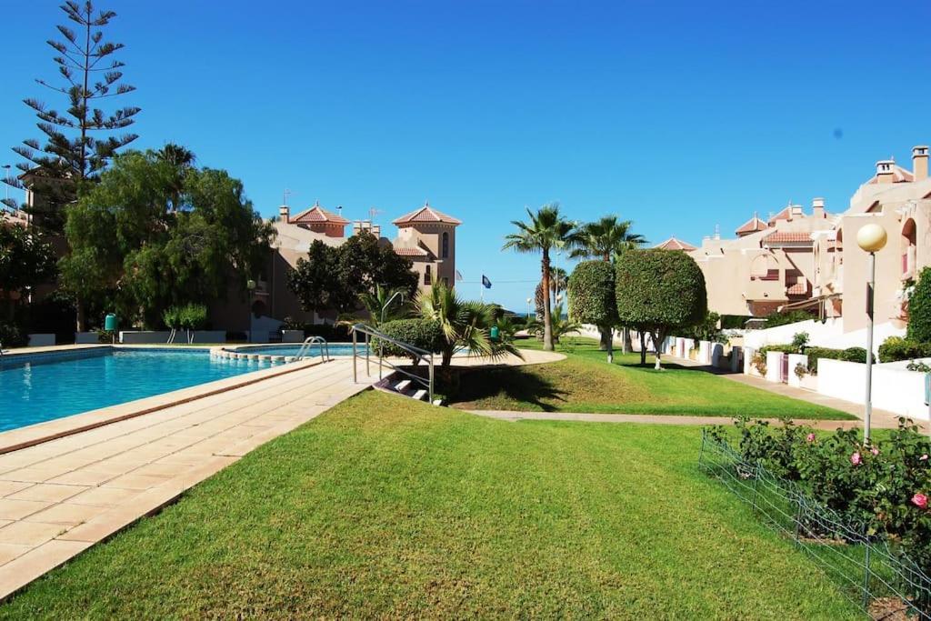 Precioso Duplex Con Piscina, En 1ª Linea De Playa Βίλα El Puerto de Mazarrón Εξωτερικό φωτογραφία