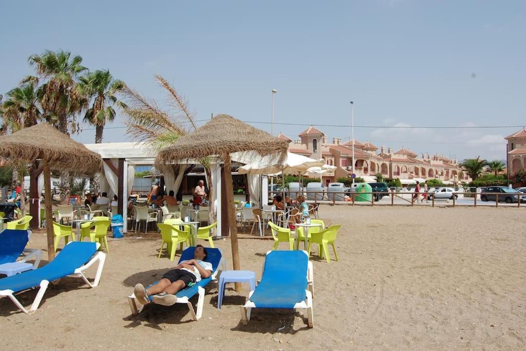 Precioso Duplex Con Piscina, En 1ª Linea De Playa Βίλα El Puerto de Mazarrón Εξωτερικό φωτογραφία