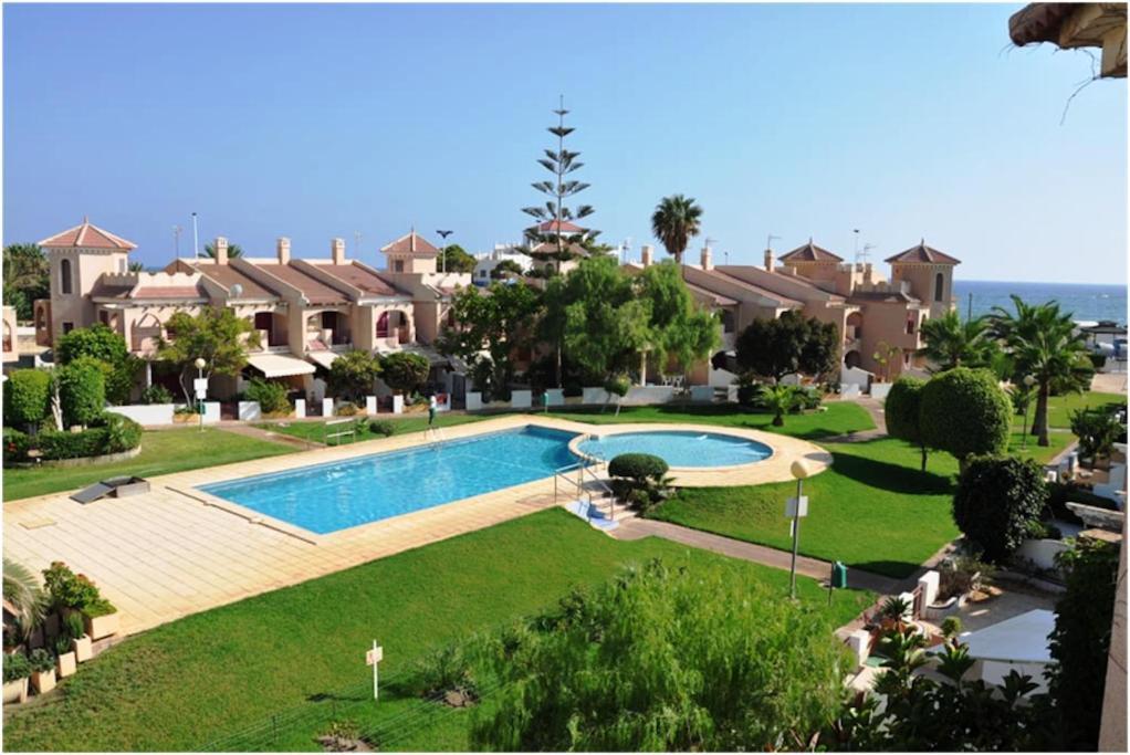 Precioso Duplex Con Piscina, En 1ª Linea De Playa Βίλα El Puerto de Mazarrón Εξωτερικό φωτογραφία